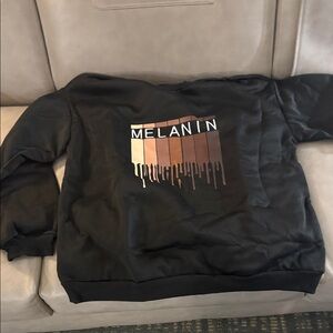 Fashion Nova Black Melanin Graphic Sweater